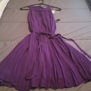 New York & Company purple dress